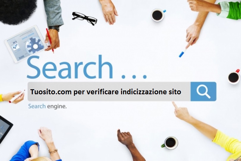 L'indizizzazione dei siti web viene fatta da sola e automaticamente da google